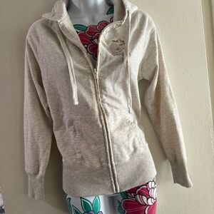 Disney Beige Zip-Up Hoodie